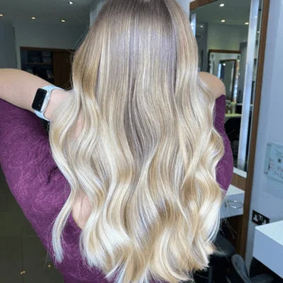 dirty blonde remy royale hair weft extensions