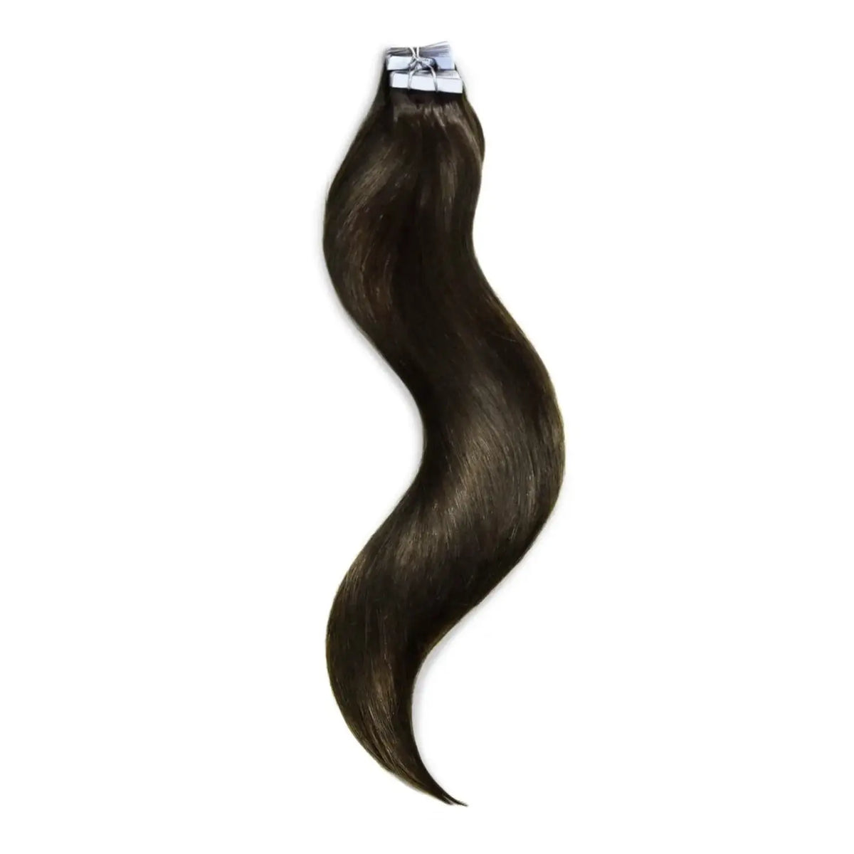 Tape in Remy Human Hair Extension Dark Brown (#3)