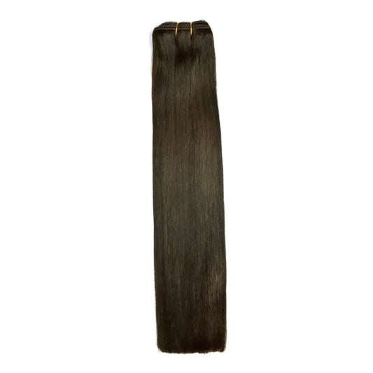 Dark Brown (#3) Remy Royale Double Drawn Weave Extensions