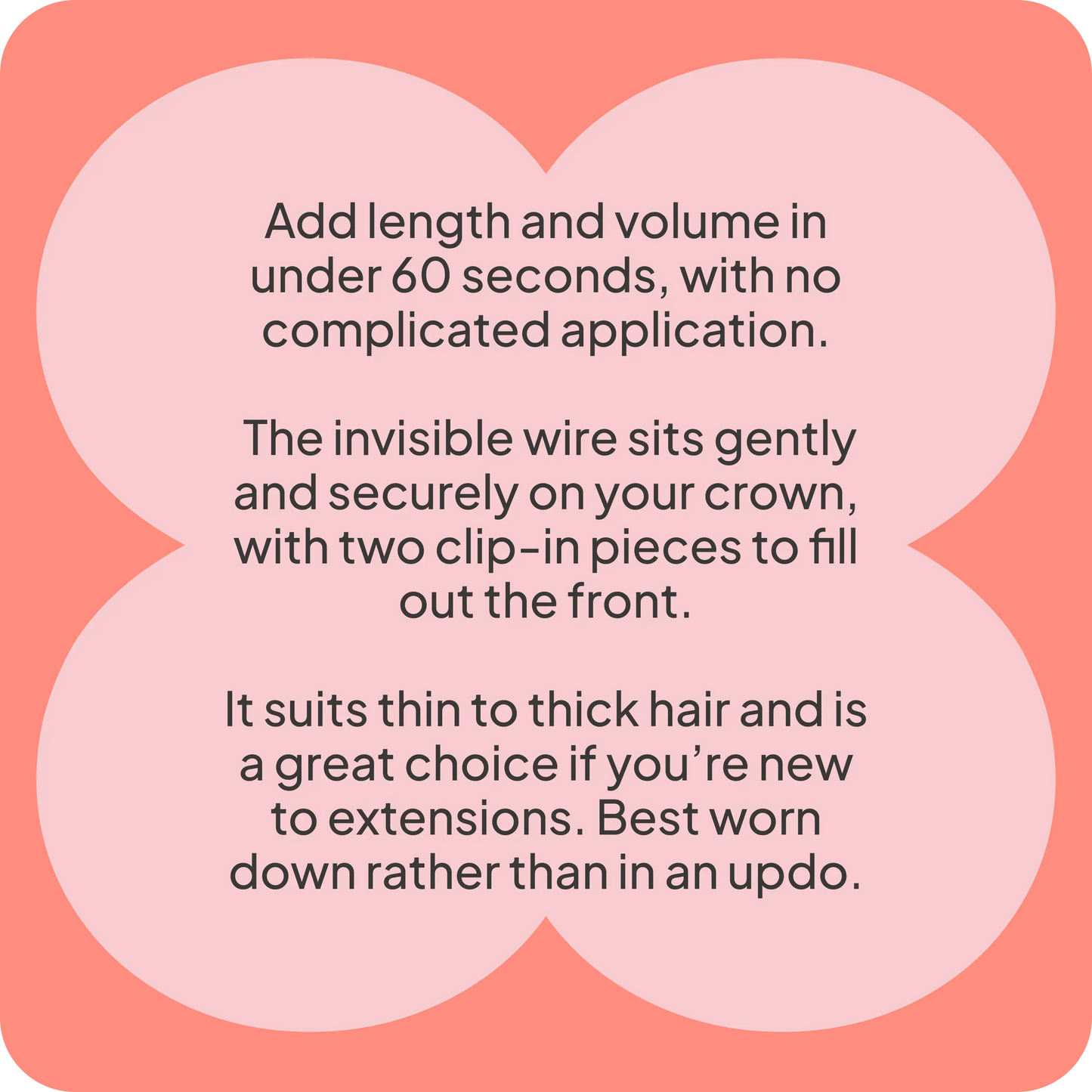 Halo Hair Extensions infographic