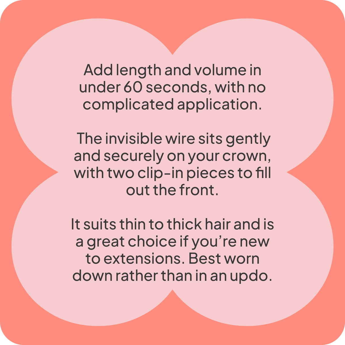 Halo Hair Extensions infographic