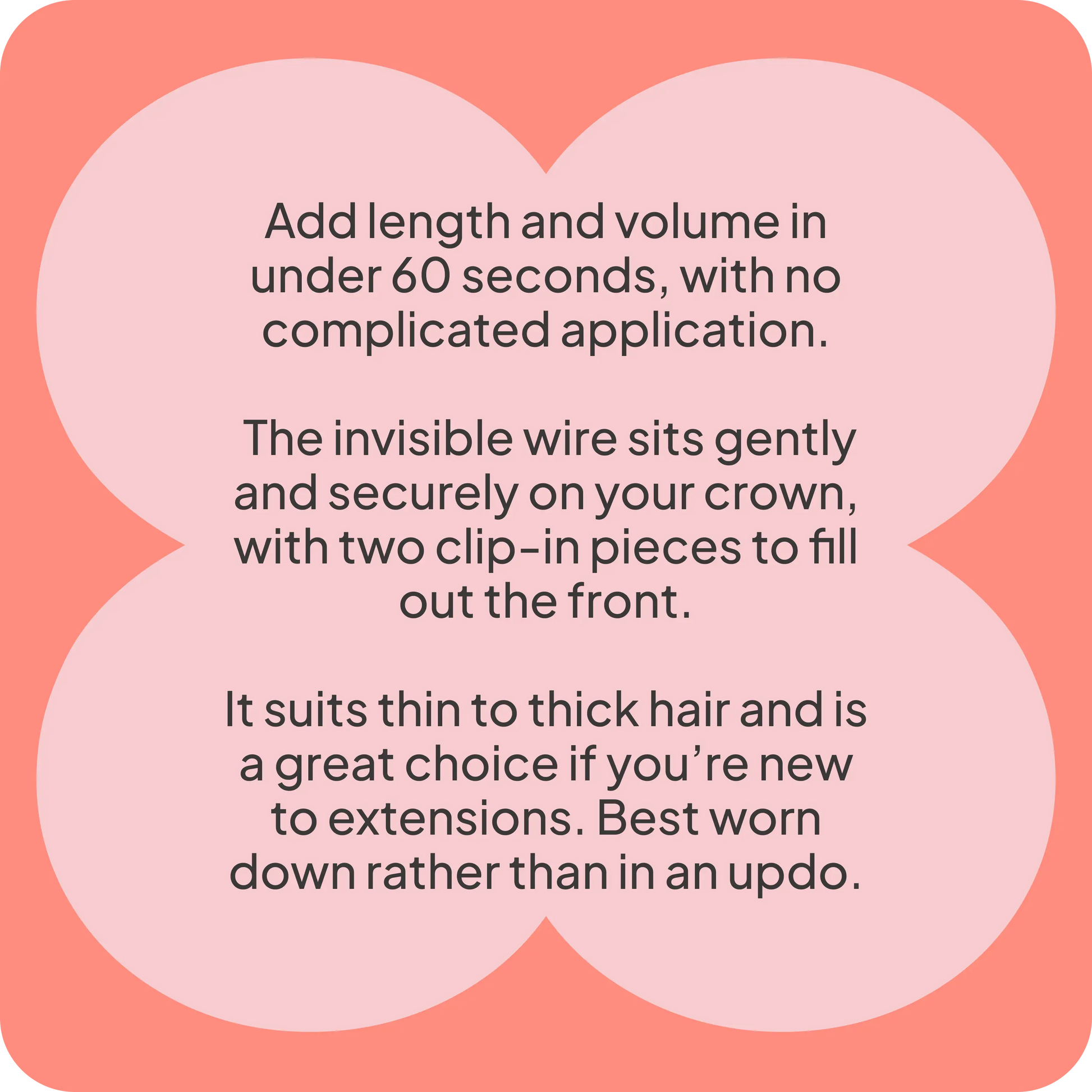 Halo Hair Extensions infographic