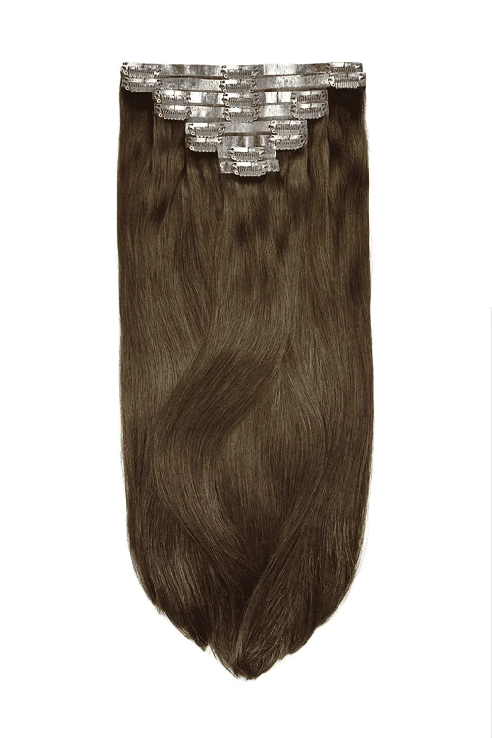 Remy Royale Seamless Clip ins - Medium Brown (#4)