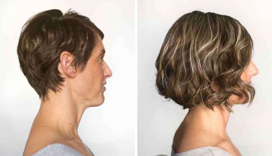 How to Perfectly Blend Extensions with Short Hair