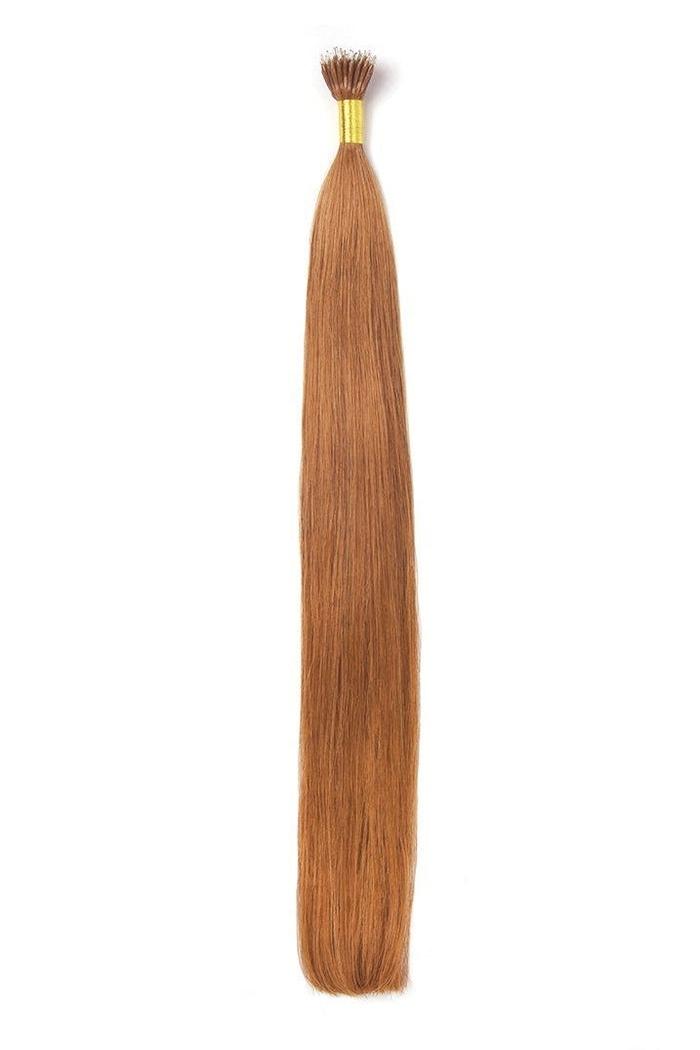 Nano Ring Hair Extensions Double Drawn - Autumn Spice (#30B)
