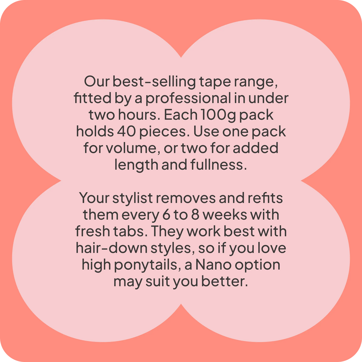 Tape in Hair Extensions infographic