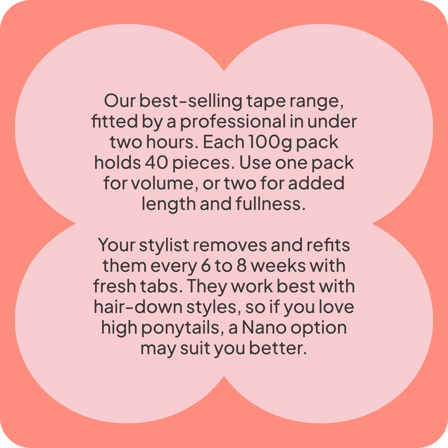 Tape in Hair Extensions infographic