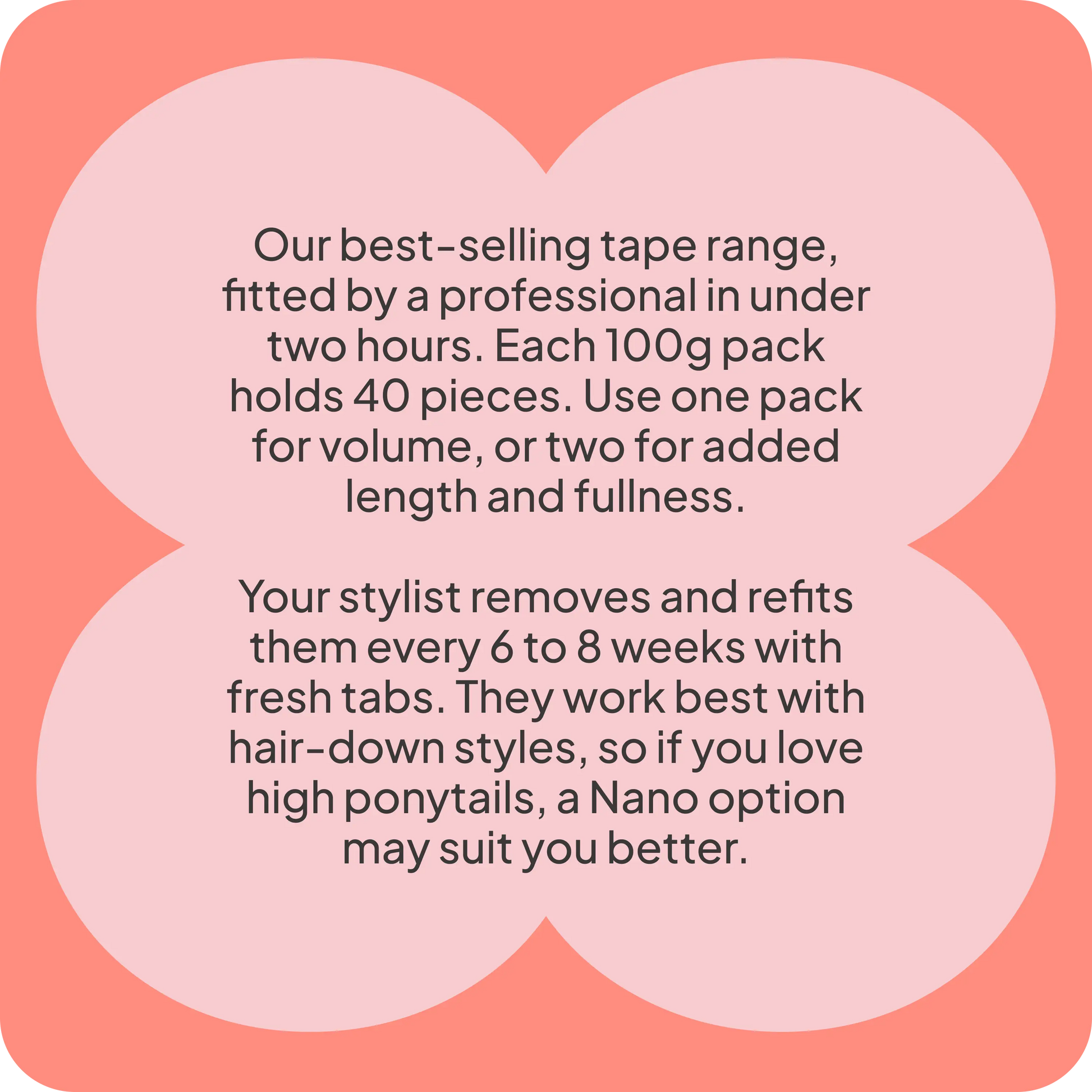 Tape in Hair Extensions infographic