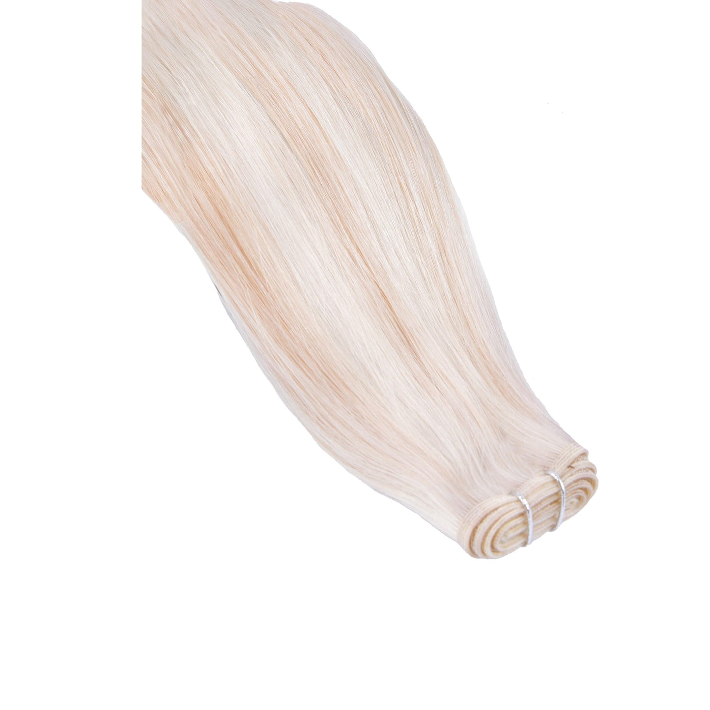 Arctic Blonde Remy Royale Flat Weft Hair Extensions