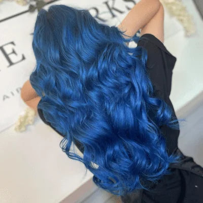 blue remy royale hair weft extensions