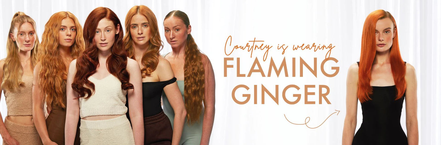 flaming ginger desktop banner