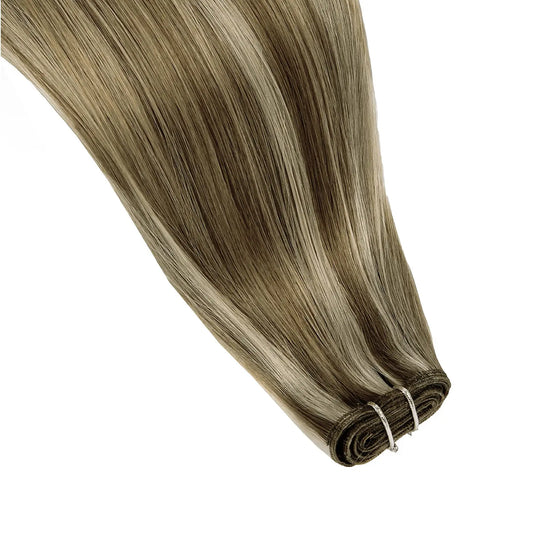 Extensions de cheveux à bande plate Remy Royale Blond sale (#9/613)