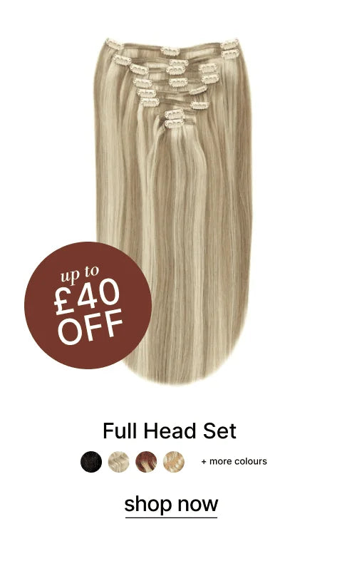 classic full head hair extension product card