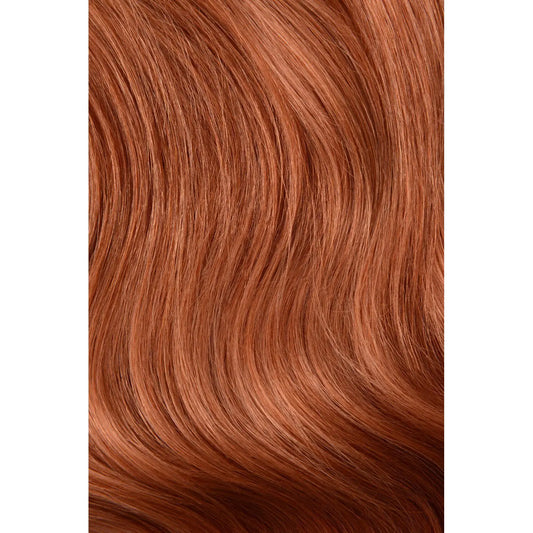 Flaming Ginger (#350) Remy Royale Invisible Tape In Hair Extensions
