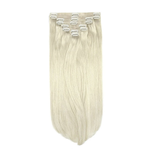 Remy Royale Seamless Clip ins - Ice Blonde