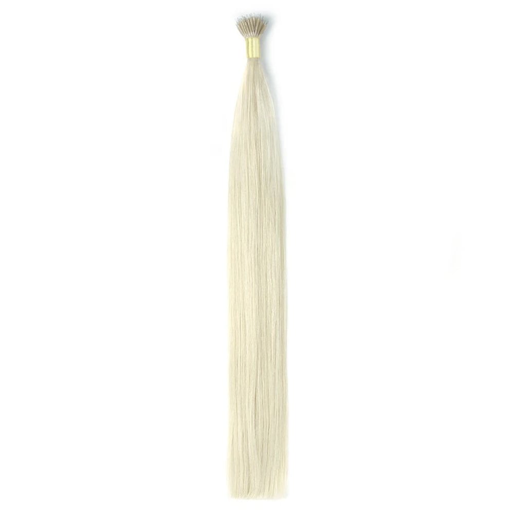 Nano Ring Hair Extensions Double Drawn - Ice Blonde