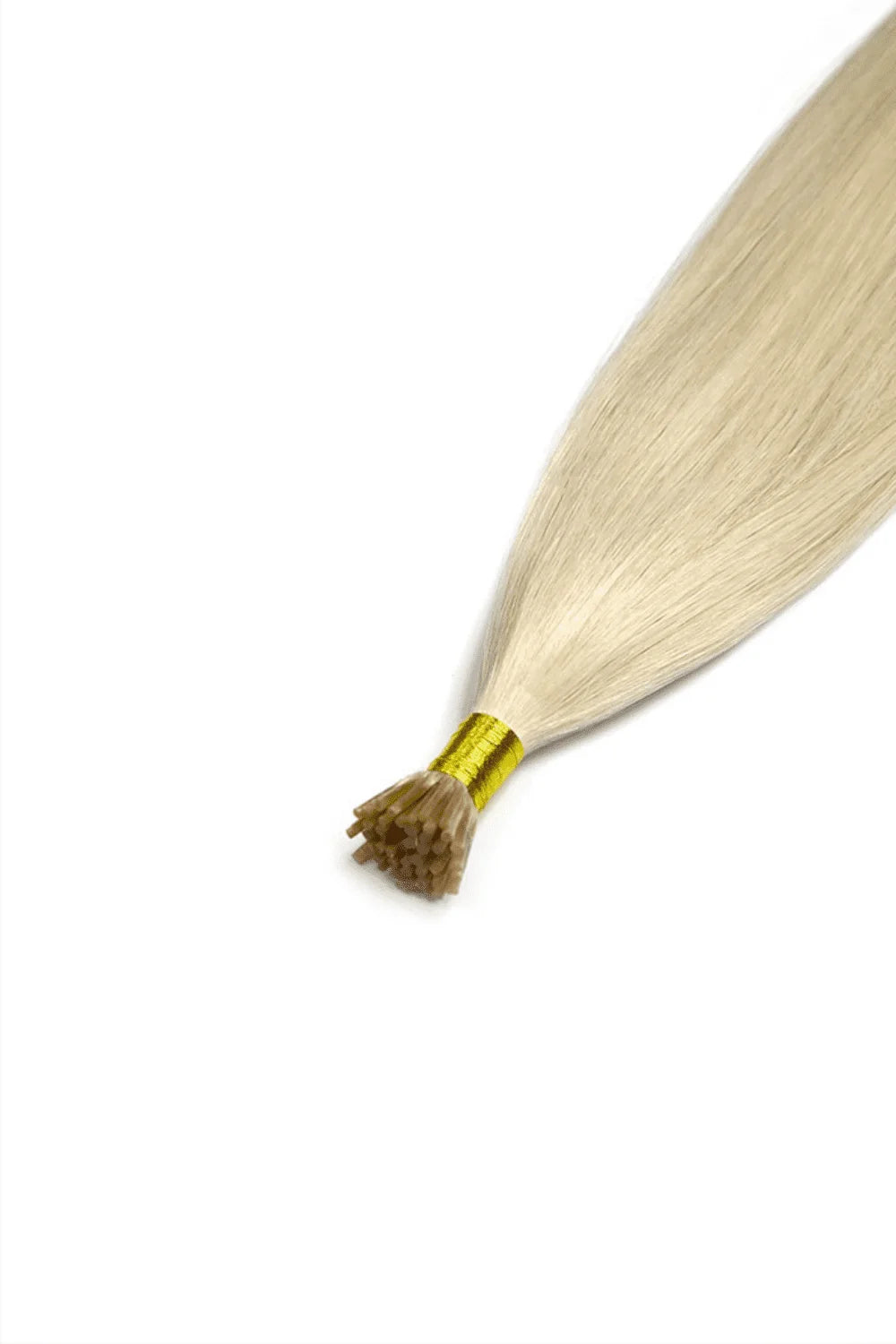 ice blonde remy royale i-tip hair extension