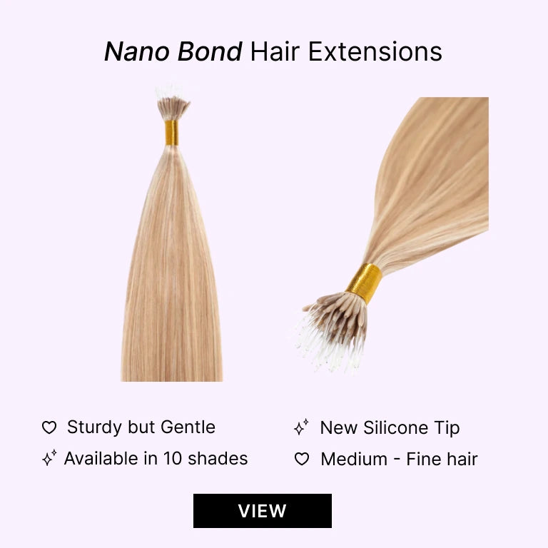 nano bond hair extensions banner