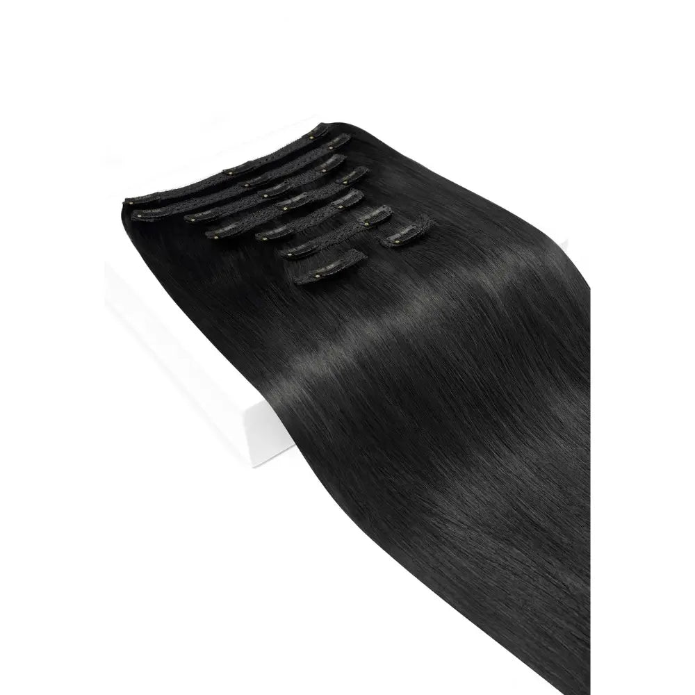 Naturlig/Off Black (#1B) Ultra-Volume Clip In Full Head Set (240-300G)