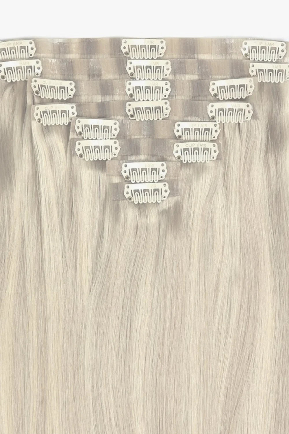 platinum blondeme remy royale seamless hair extension attachment