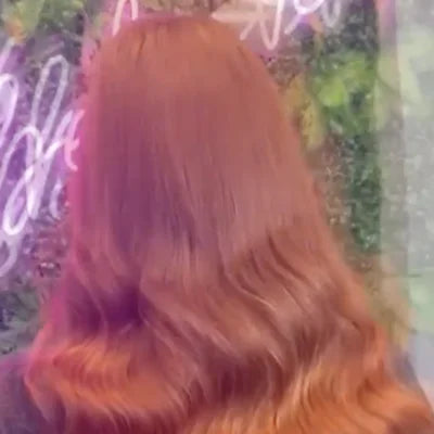Flaming Ginger #350 Tape In Hair Extensions Influencer Video