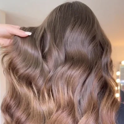 Light Brown #6 Tape In Hair Extensions Influencer Video
