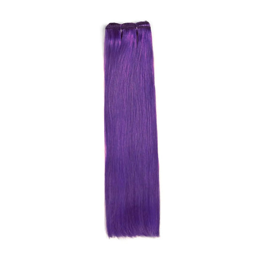 Purple Remy Royale Double Drawn Weave Extensions