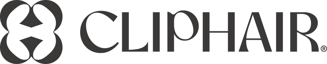 The CLIPHAIR brand logo in dark gray on a solid white background.