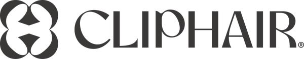 The CLIPHAIR brand logo in dark gray on a solid white background.