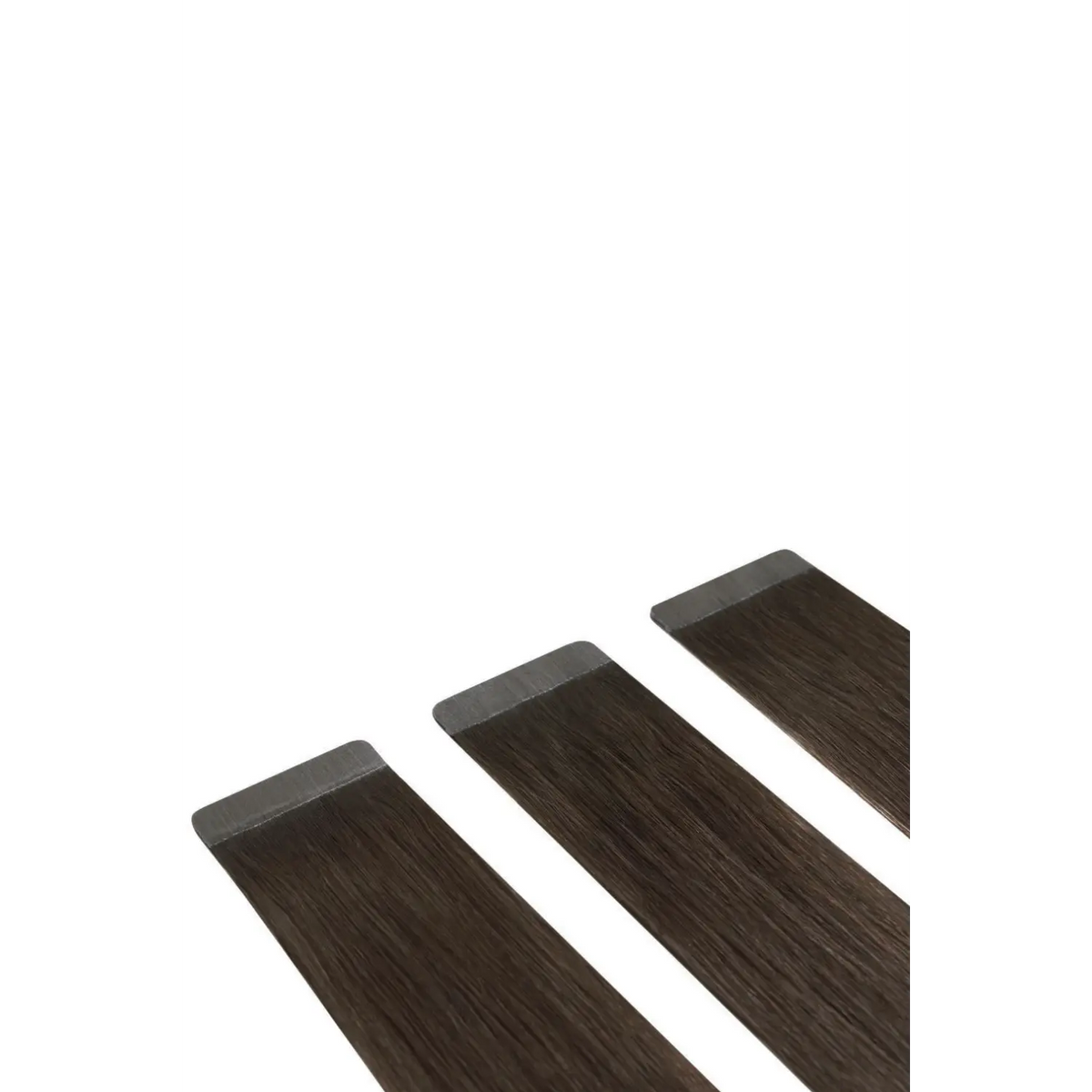 Remy Royale Double Drawn Tape Hair Extensions - Dark Brown (#3)