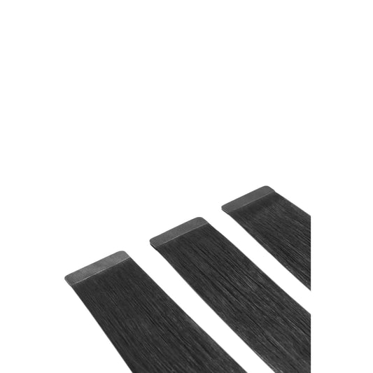 Extensions de cheveux à double bande dessinée Remy Royale - Noir de jais (#1)