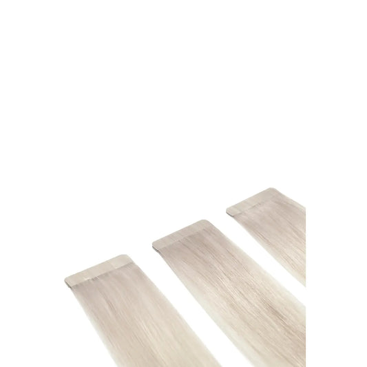 Remy Royale Double Drawn Tape Hair Extensions - Silver Sand (#SS)