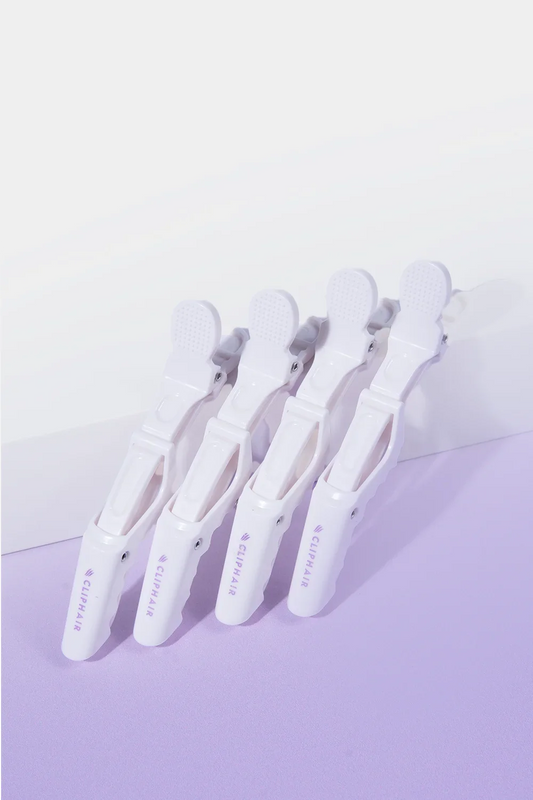 Four alligator clips
