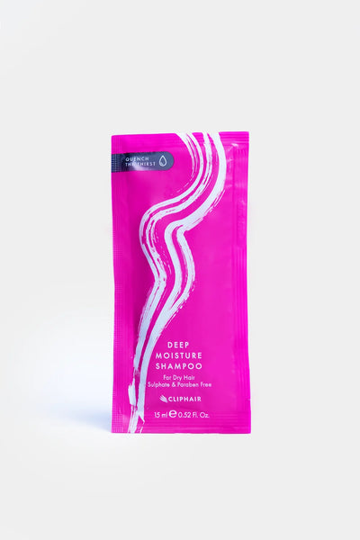 Quench The Thirst – Deep Moisture Shampoo Sachet | Cliphair US