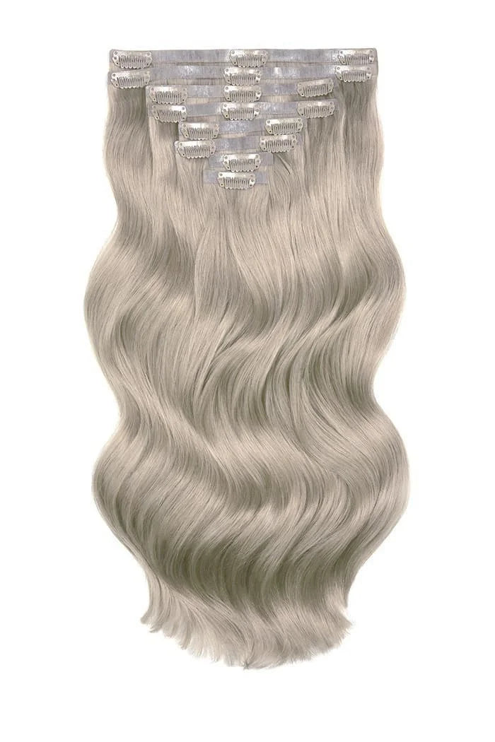 Silver Sand (#SS) Remy Royale Seamless Clip Ins