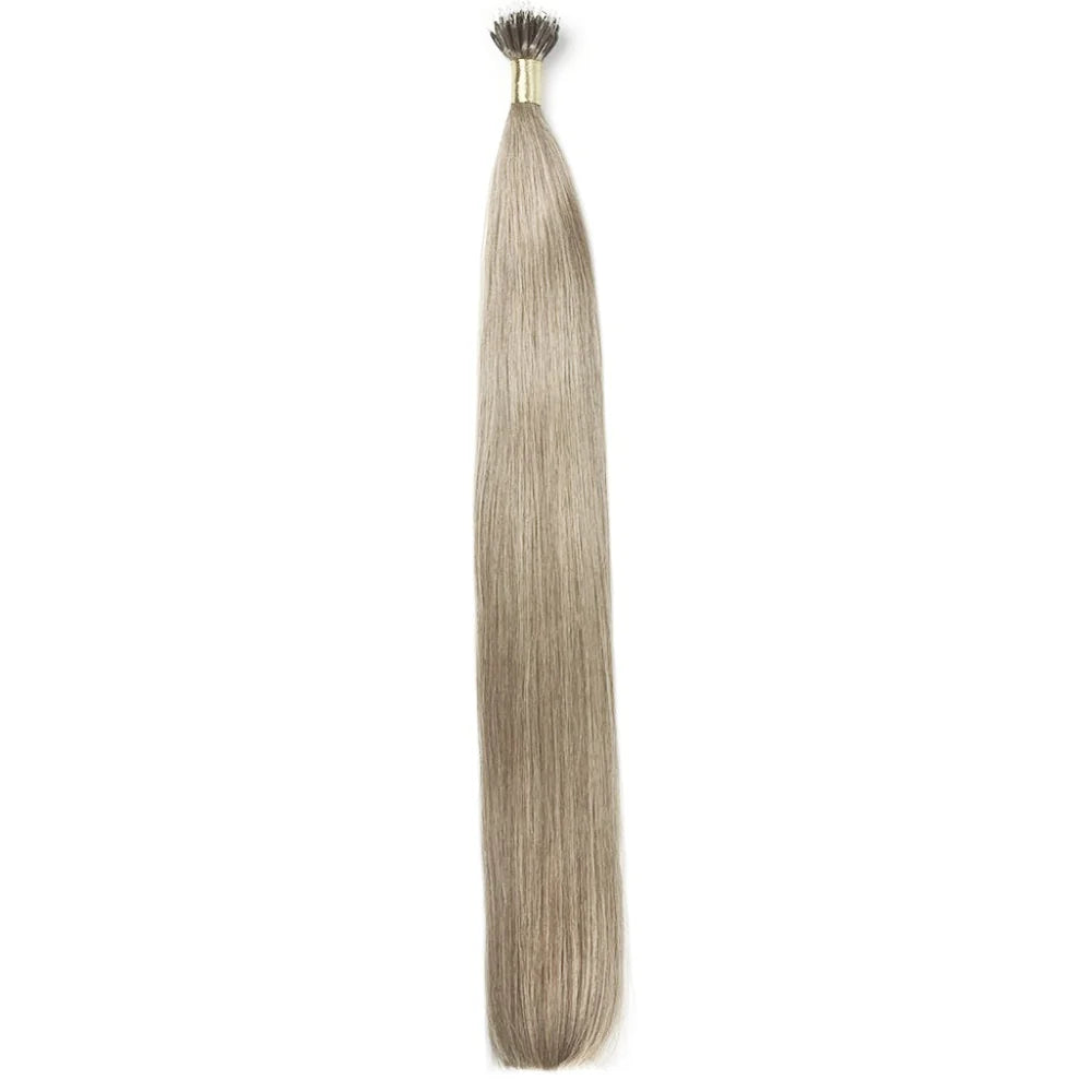 Sølvsand (#SS) Nano Ring Hair Extensions