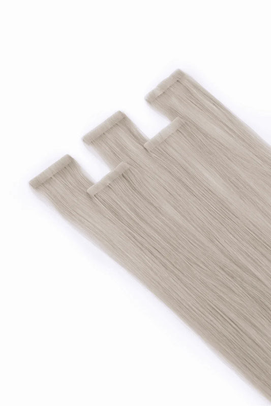 Silver Sand (#SS) Remy Royale Invisible Tape In Hair Extensions