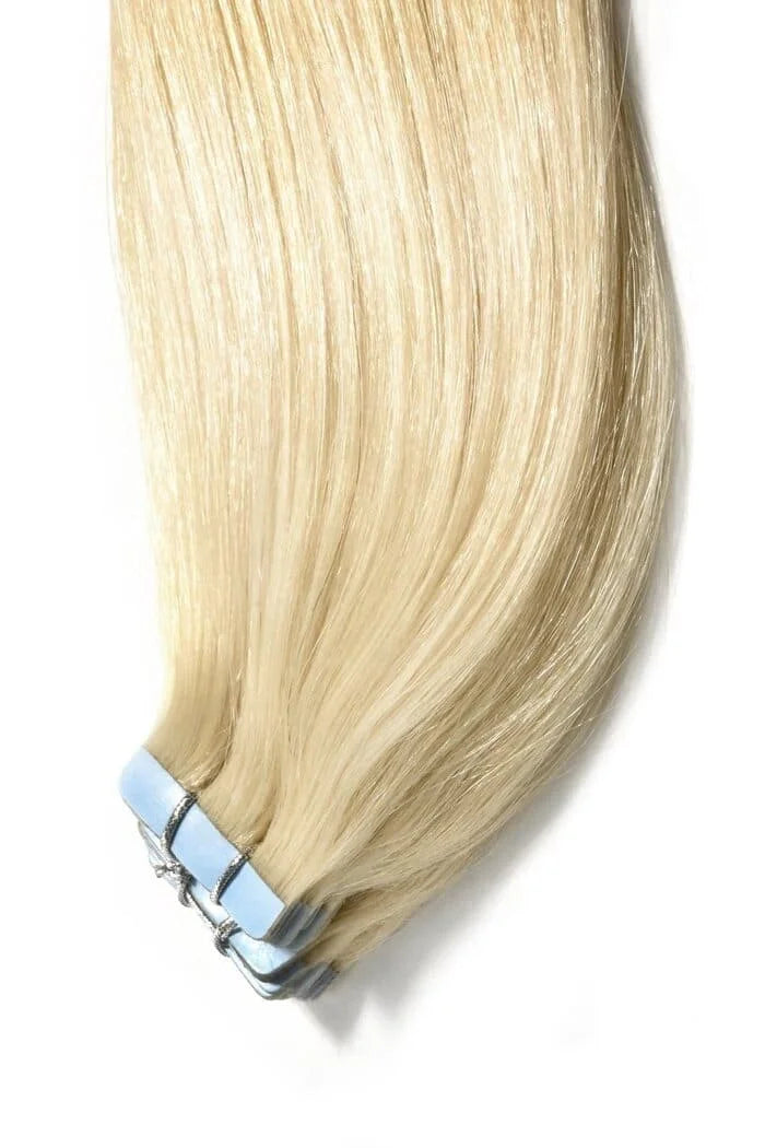 tape in hair extension application method image