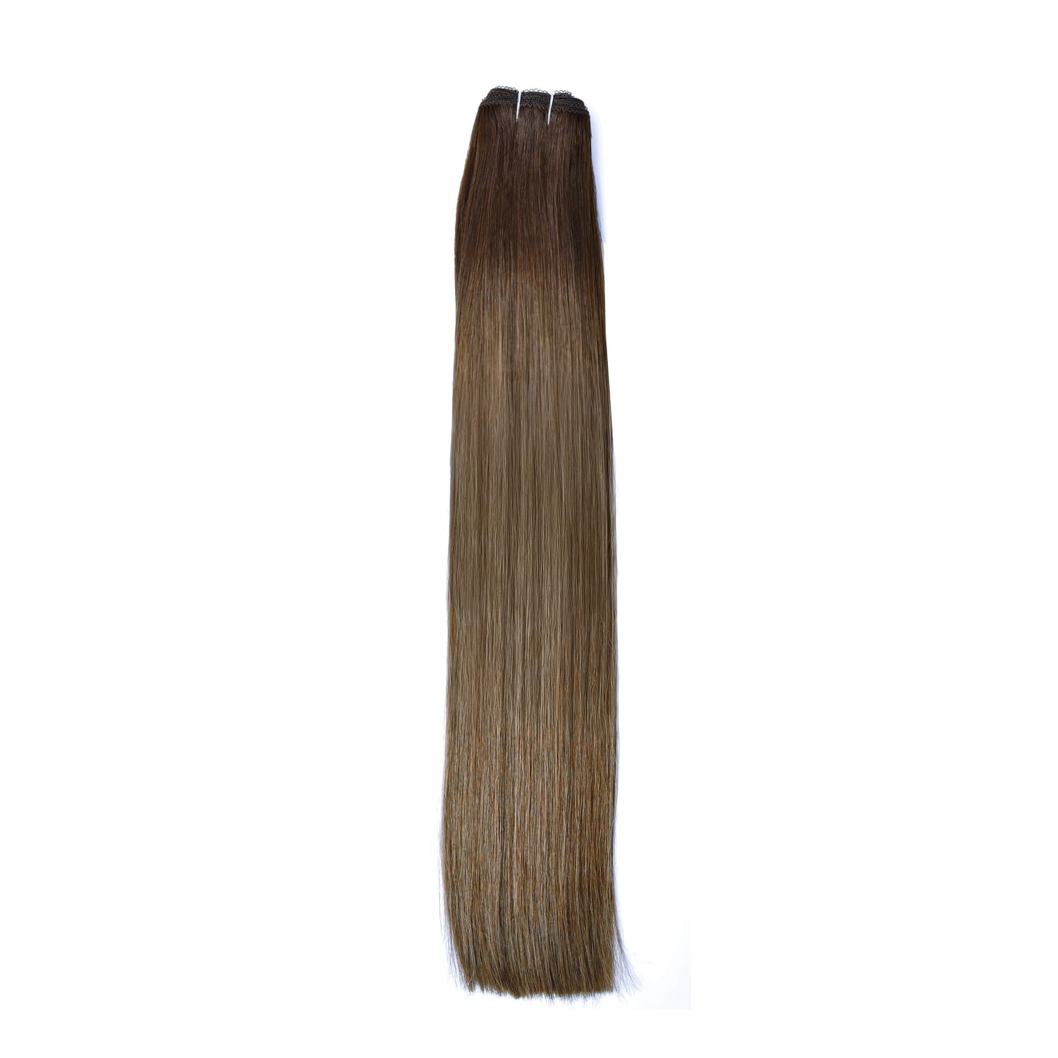 Toasted Chestnut Melt Balayage Remy Royale Weave Weft hair Extension: full hair extension
