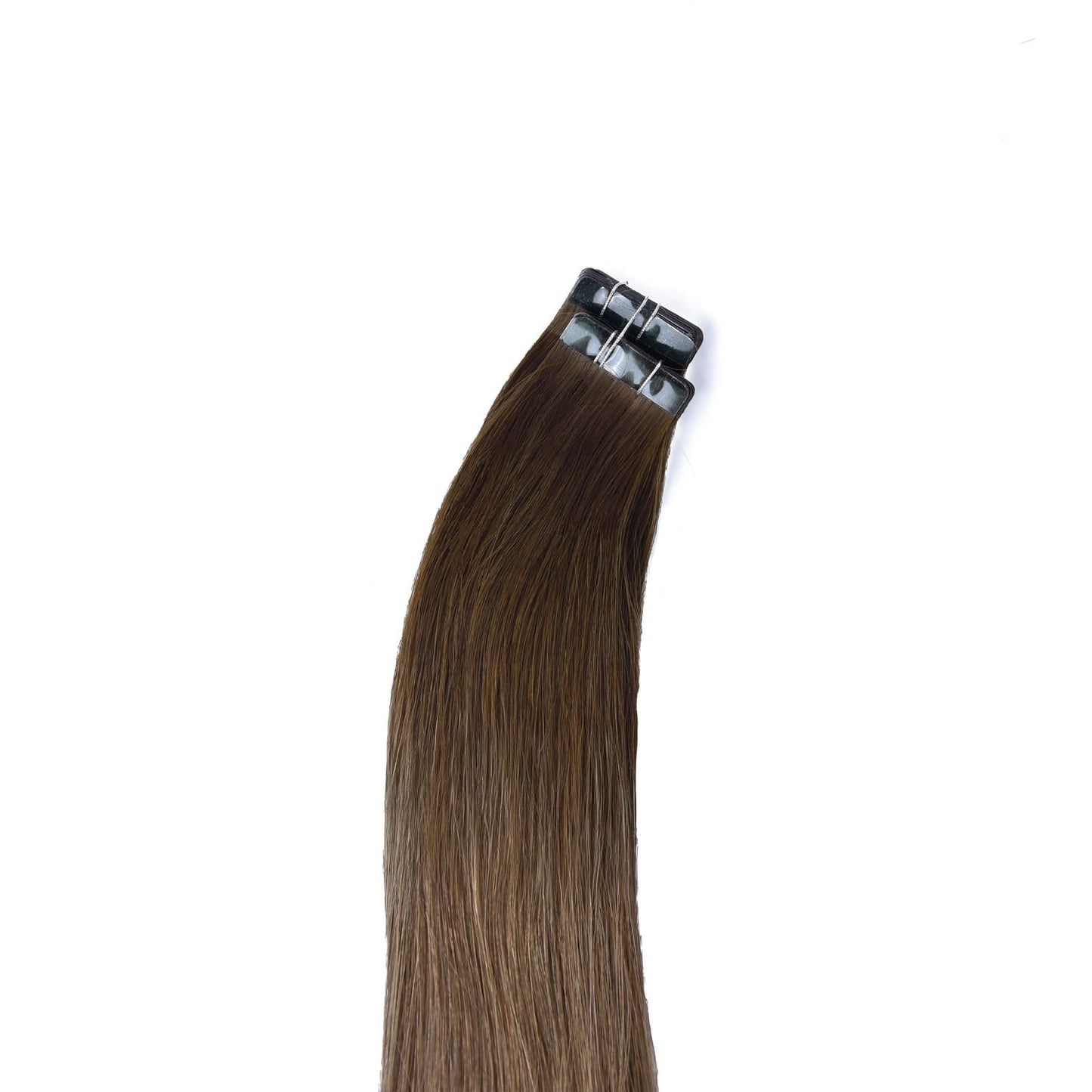 Toasted Chestnut Melt Balayage Tape In Hair Extensions:hair extension attachment method