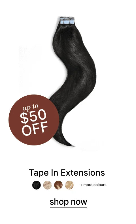 tape in hair extension product card