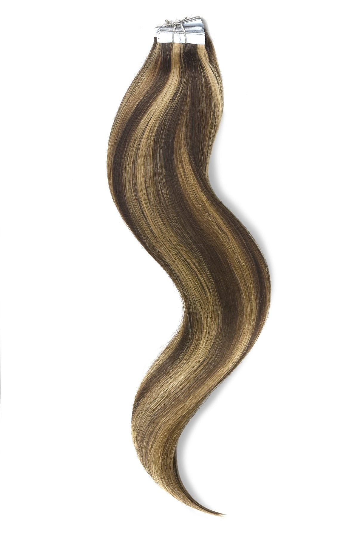 Tape in Remy Human Hair Extensions - Chocolate Honey (#4/27)