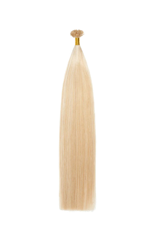 Barbie Blonde (#16/60) Remy Royale Flat Tip Hair Extensions