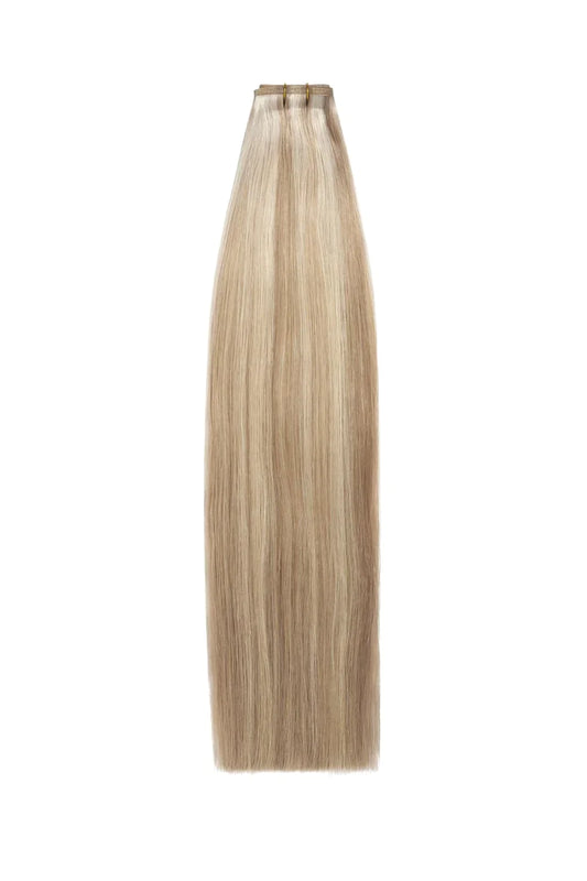 Biscuit Blondey (#18/613) Remy Royale Flat Weft Hair Extensions