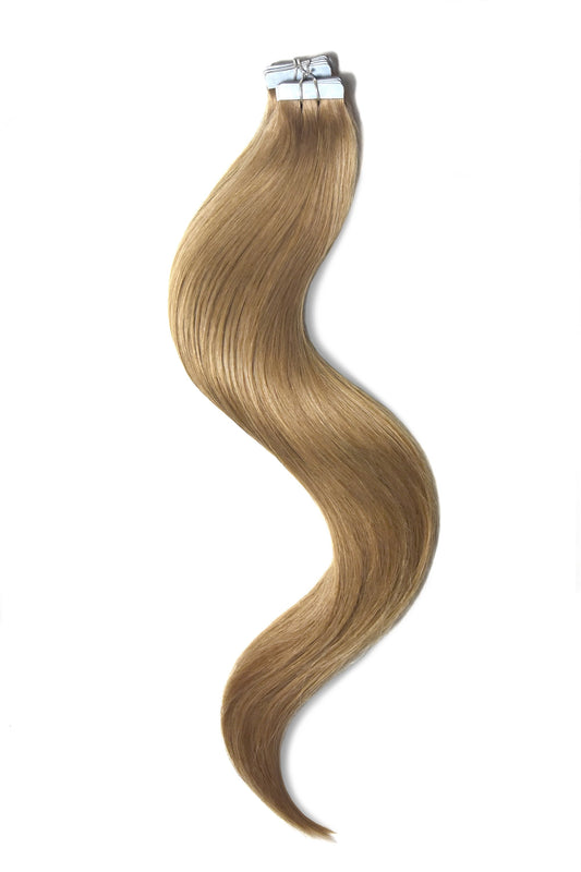 Tape in hair extensions lightest brown 