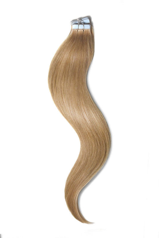 Tape in Remy Human Hair Extensions - Strawberry/Ginger Blonde (#27)