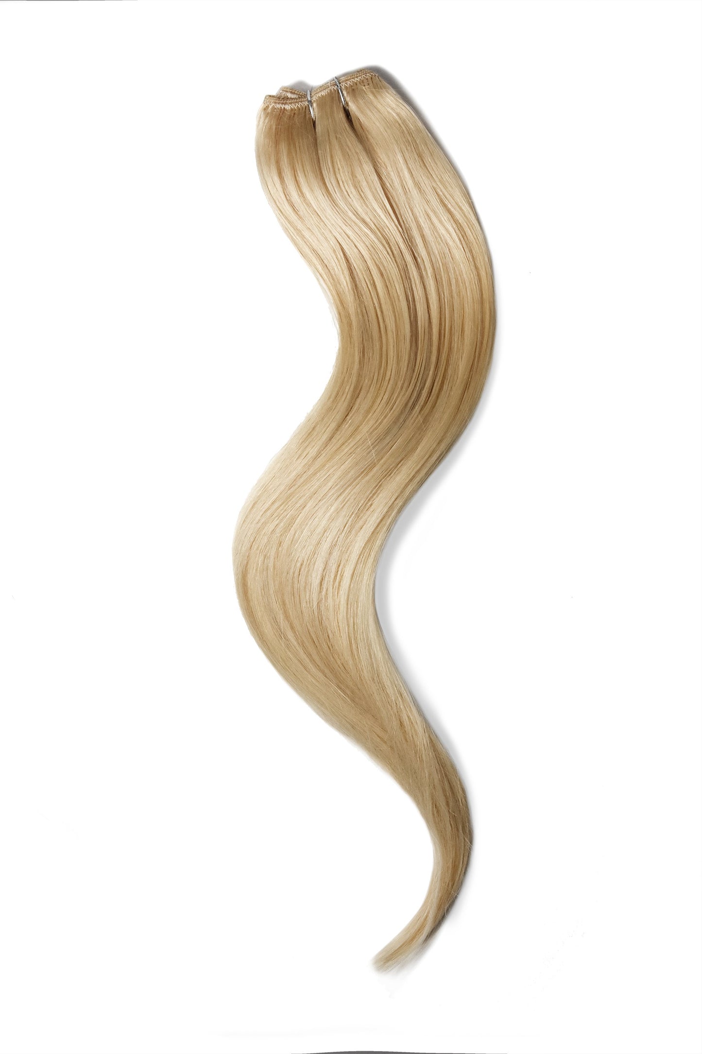 one piece top up clip in hair extensions pieces golden blonde