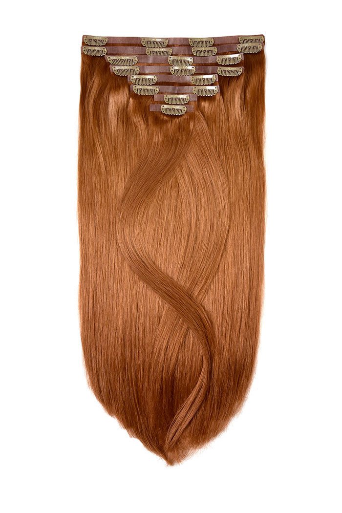 Remy Royale Seamless Clip ins - Flaming Ginger (#350)