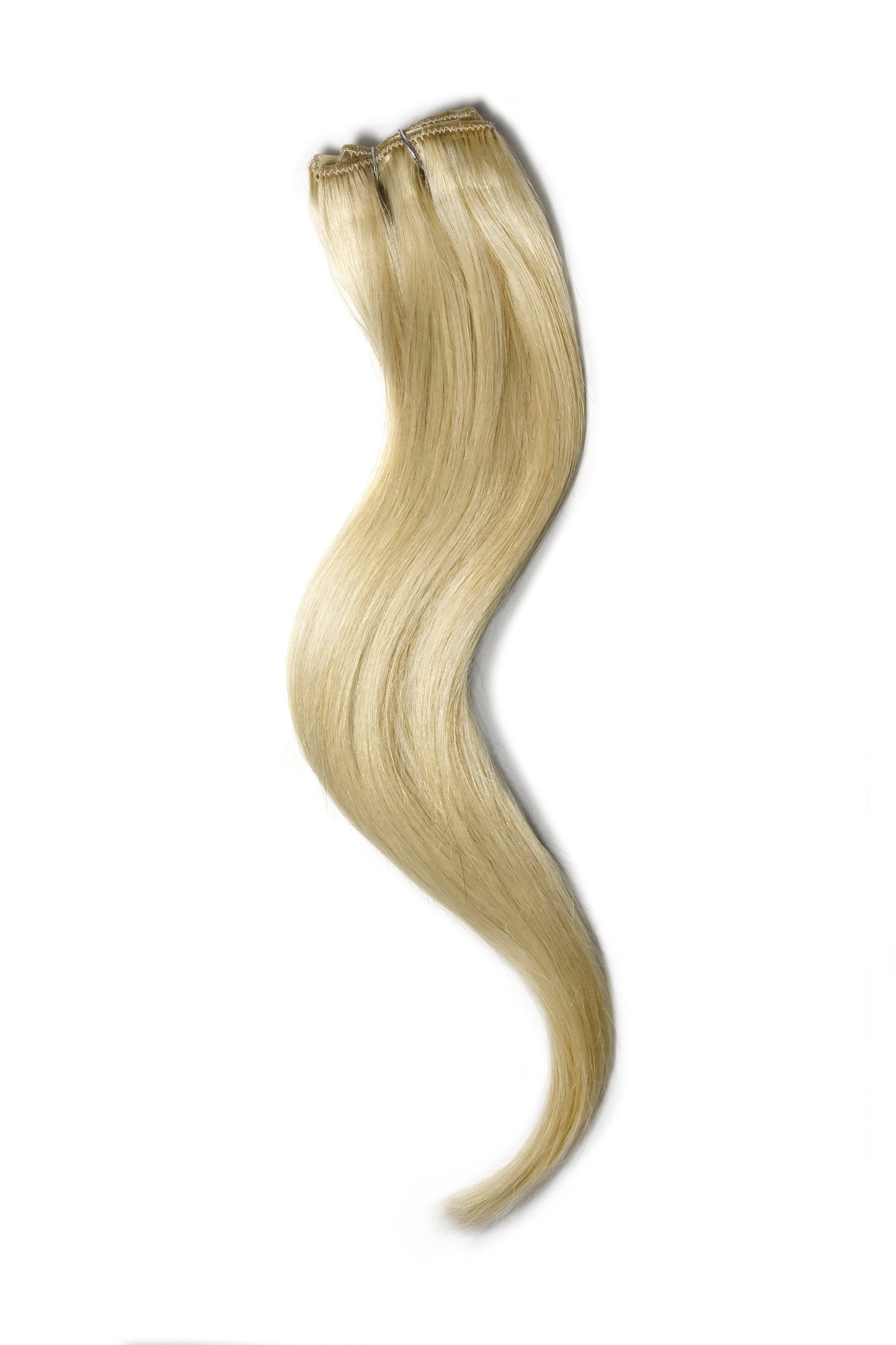 one piece hair extensions clip in ash blonde highlights