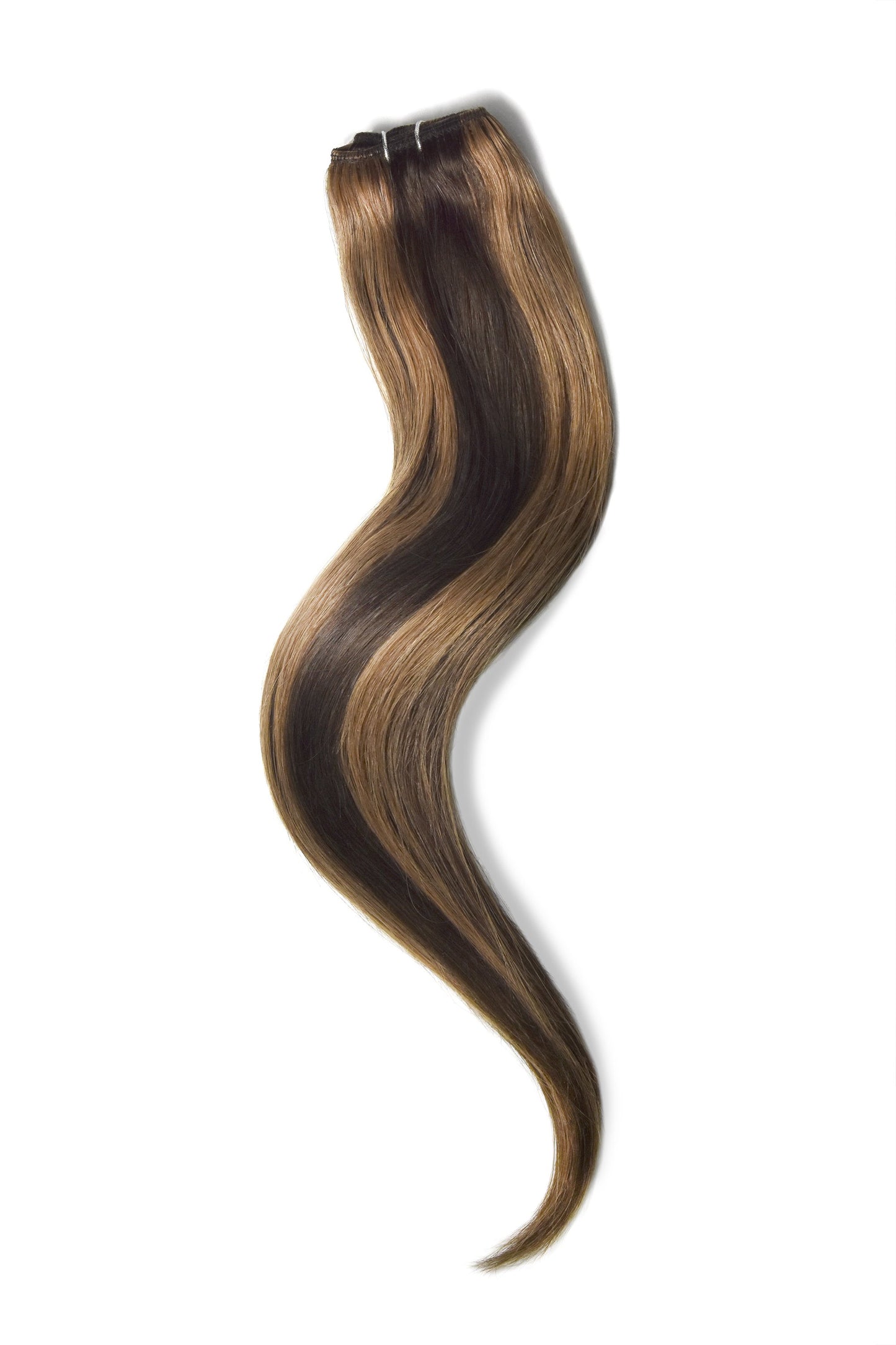 brown auburn hair extensions one piece clip in